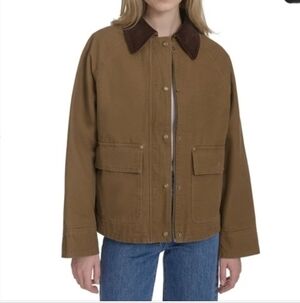 Levi's Brown Jacket with Dark Brown Collar